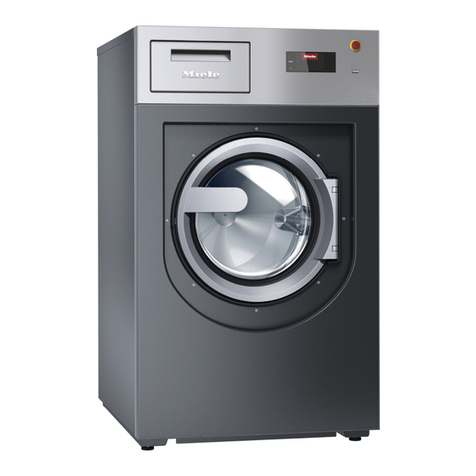 Miele PWM 514 User manual Miele PWM 514 User manual