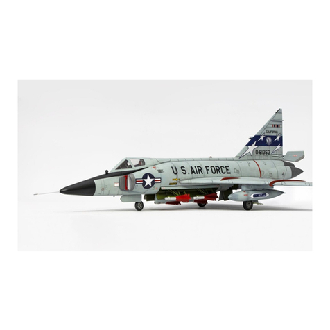 Eduard F-102 Delta Dagger User manual