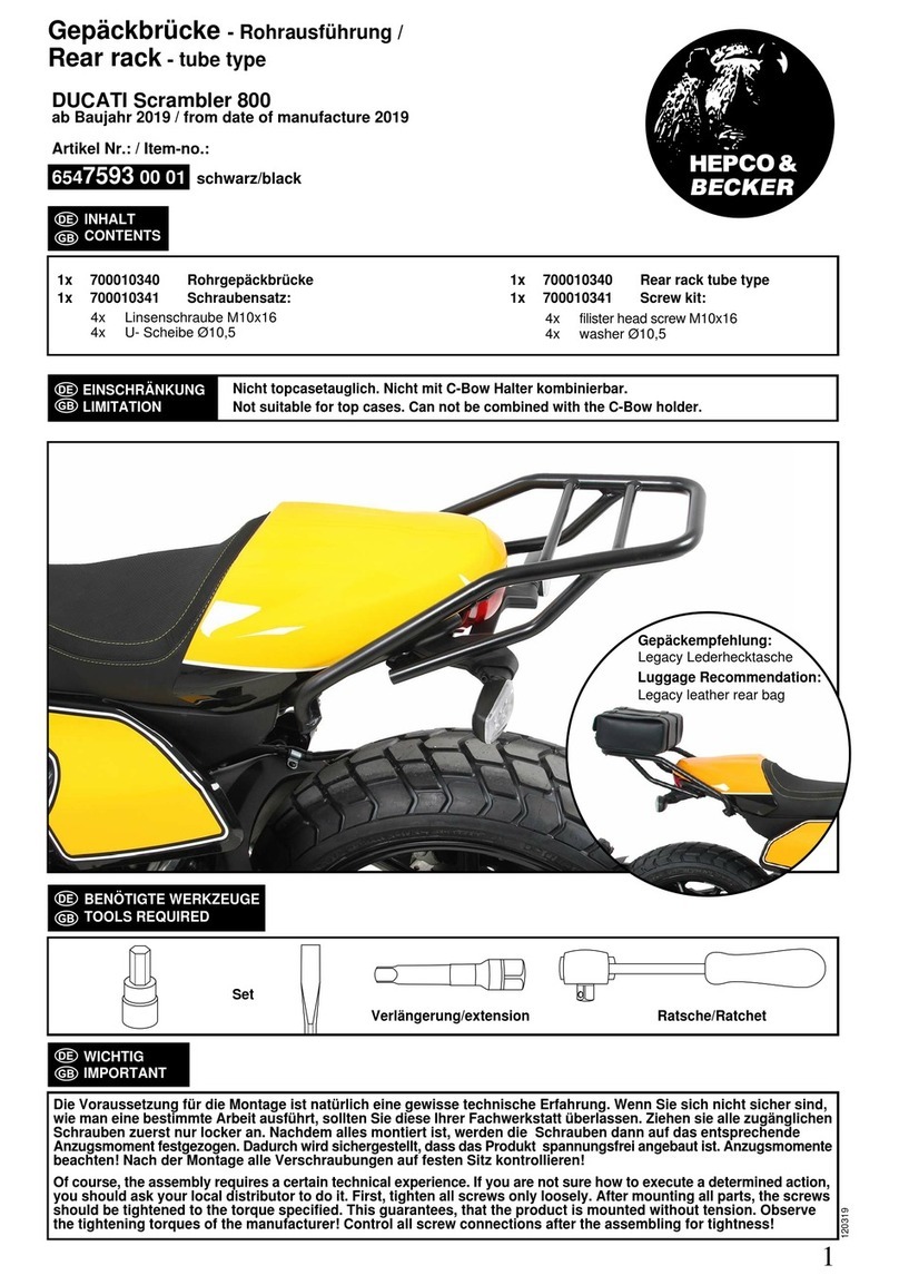 hepco & becker 6547593 00 01 User manual