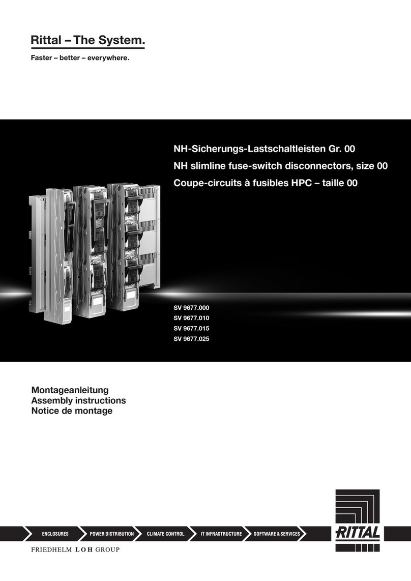 Rittal SV 9677.000 User manual