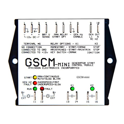 Atkinson Electronics GSCM-mini-P User manual Atkinson Electronics GSCM-mini-P User manual