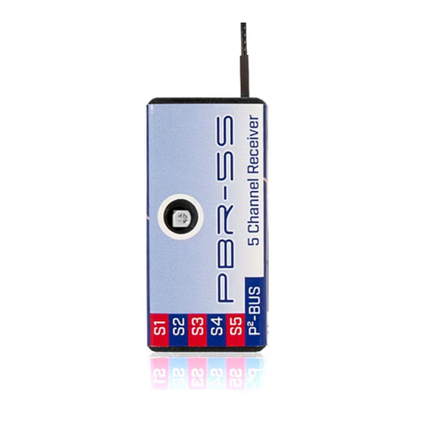 PowerBox Systems PBR-5S User manual