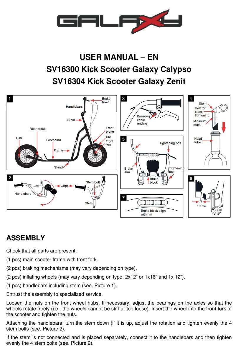 Galaxy Calypso SV16300 user manual