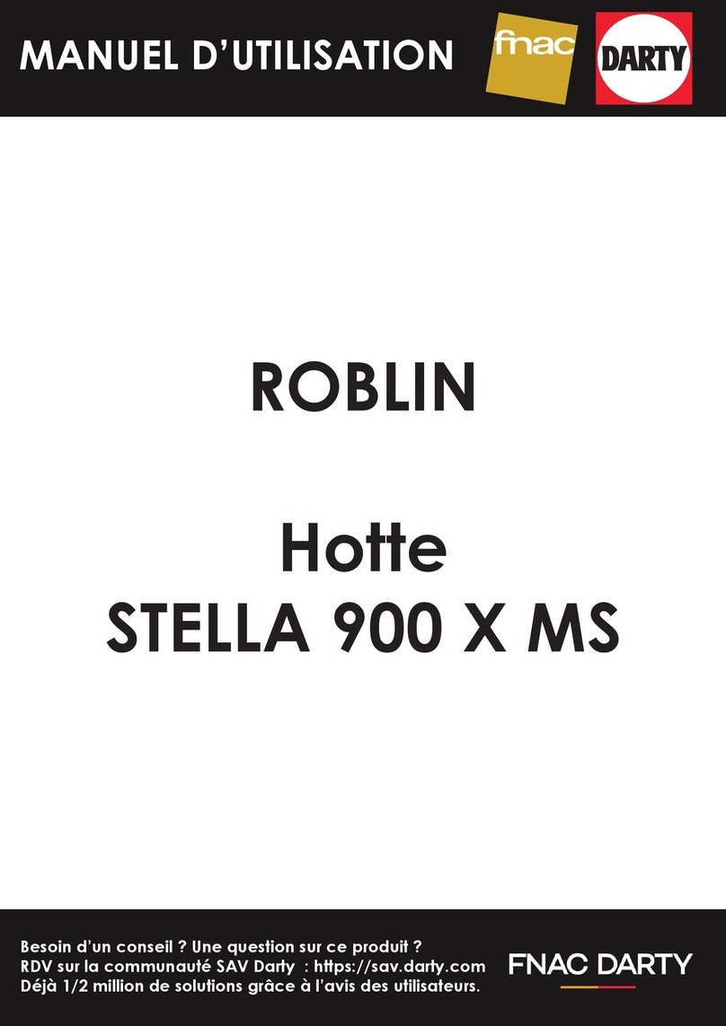 ROBLIN STELLA 900 X MS User manual ROBLIN STELLA 900 X MS User manual