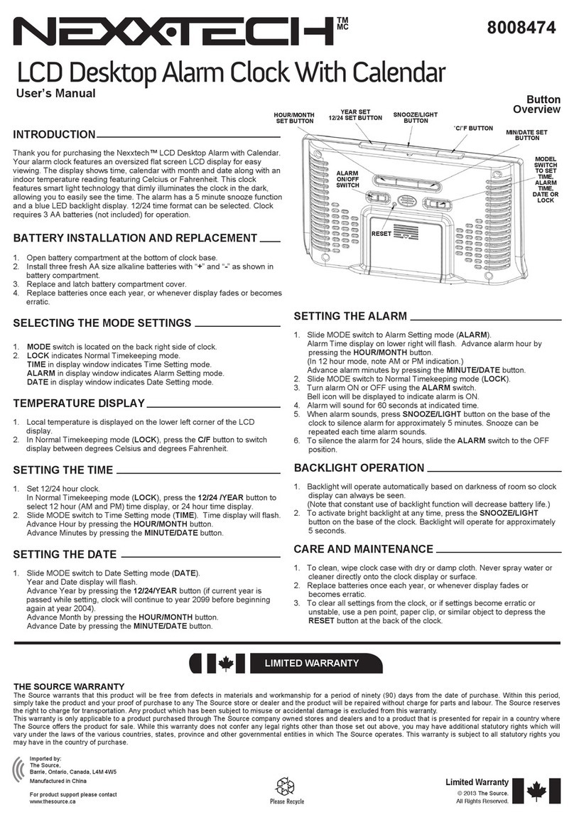 NexxTech 8008474 User manual