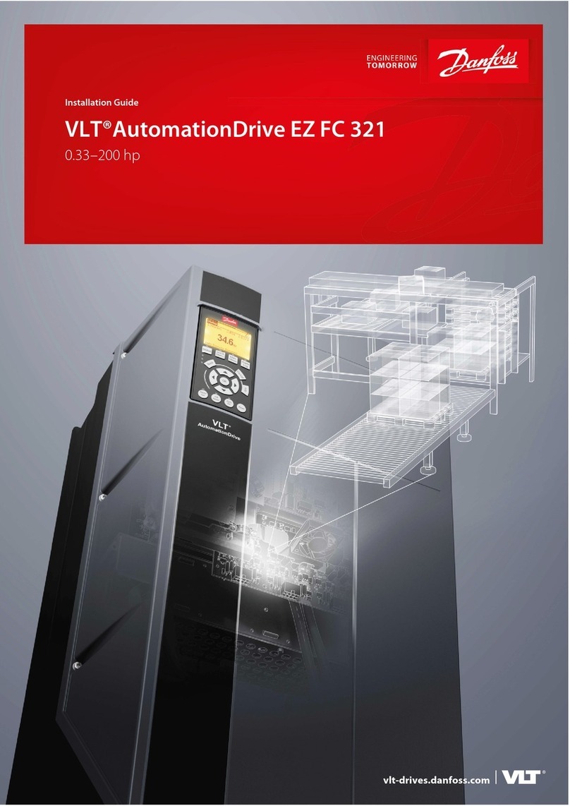 Danfoss VLT AutomationDrive EZ FC 321 User manual
