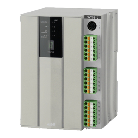 Azbil Infilex BC WY5610W0010 User manual