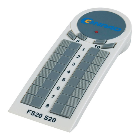 Conrad FS20 S20-3 User manual