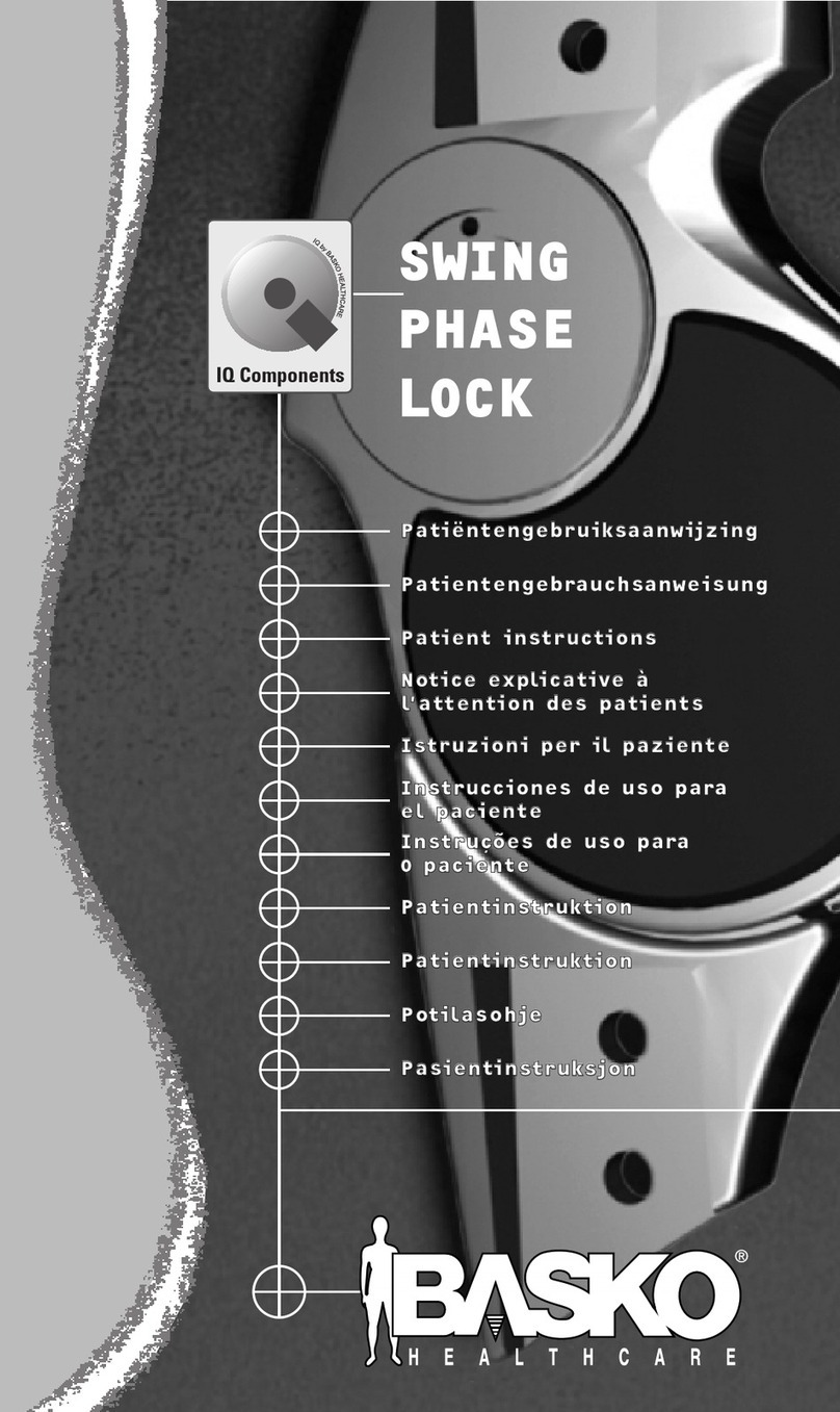 Basko Healthcare SWING PHASE LOCK Patient instructions Basko Healthcare SWING PHASE LOCK Patient instructions