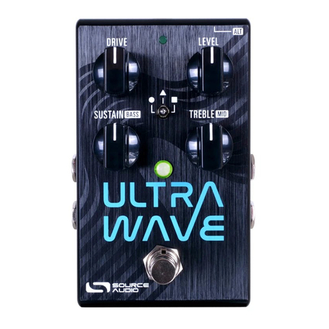Source Audio Ultrawave User manual
