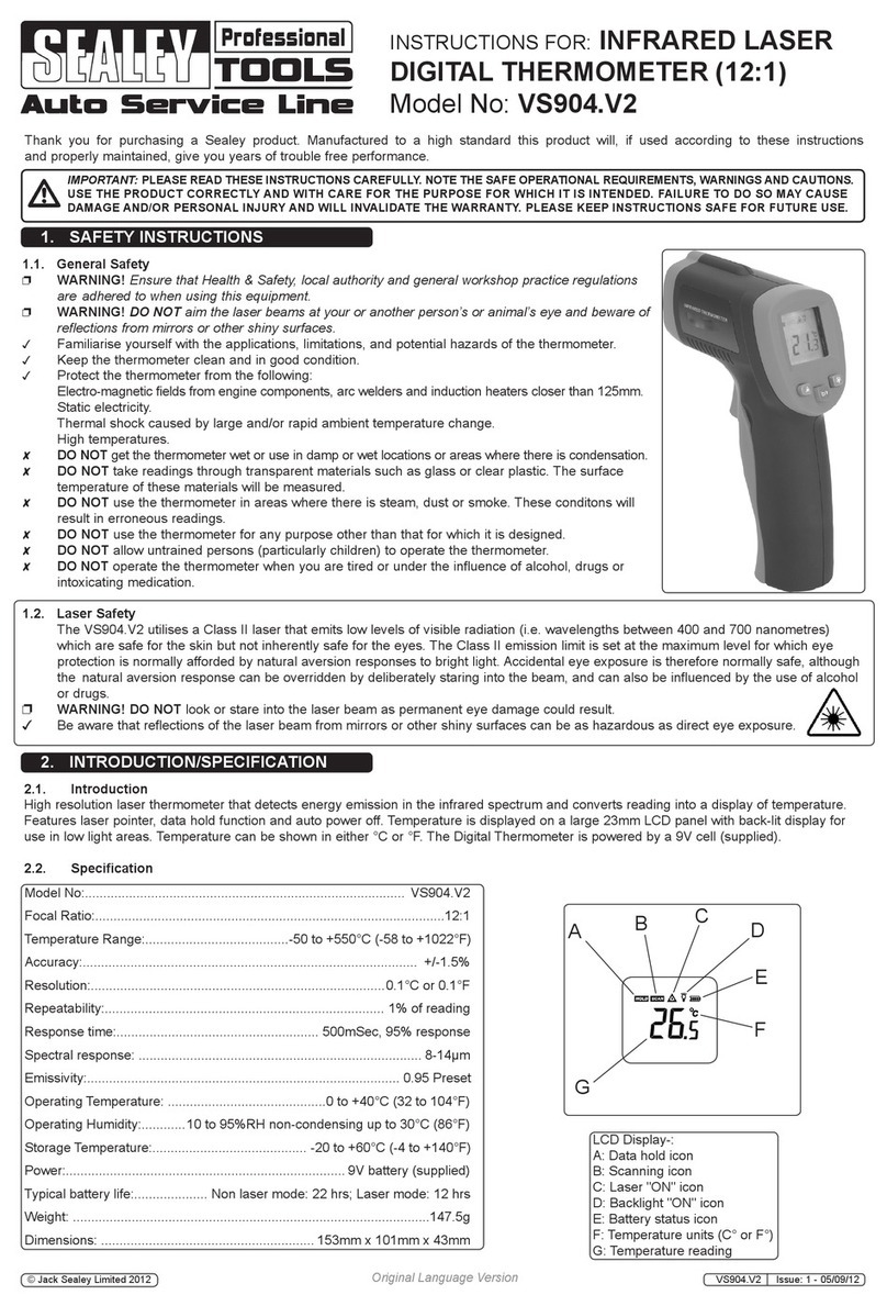 Sealey Auto Service Line VS904.V2 User manual