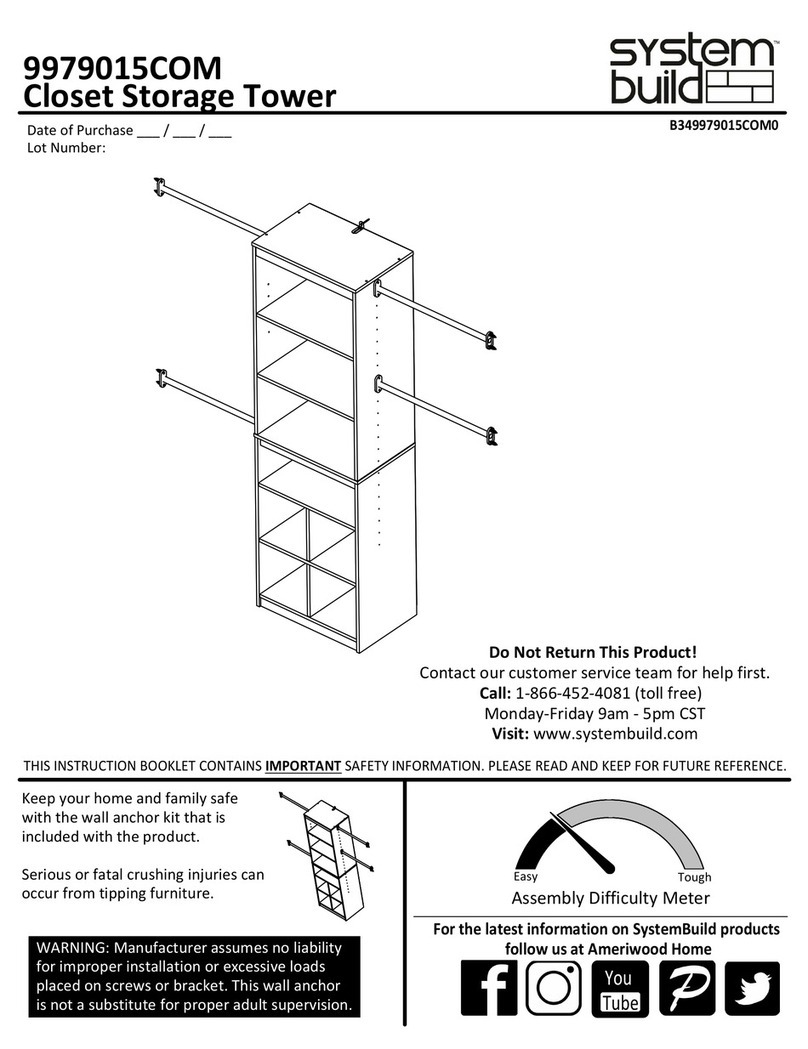 System Build 9979015COM User manual