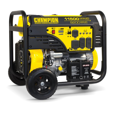 Champion Power Equipment 100110 Owner's manual & operating instructions