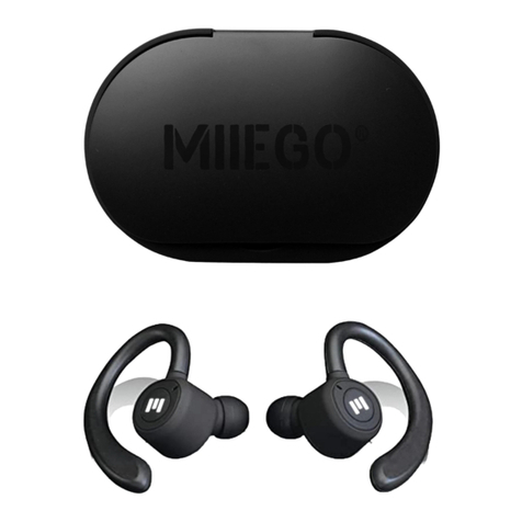 Miiego MiiBUDS ACTION quick start guide