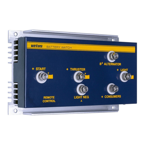 Vetus BW312A Operation manual and installation instructions