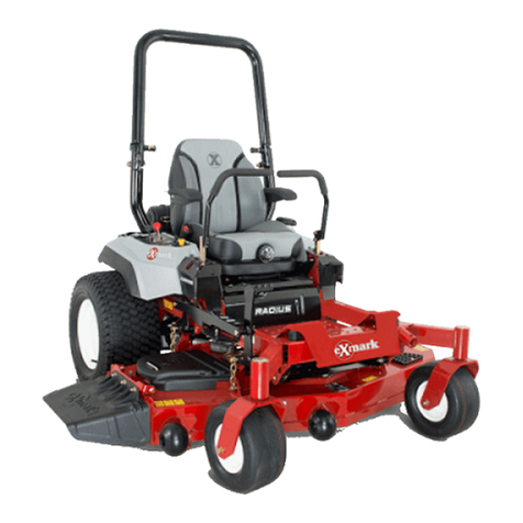Exmark Radius X Series User manual Exmark Radius X Series User manual