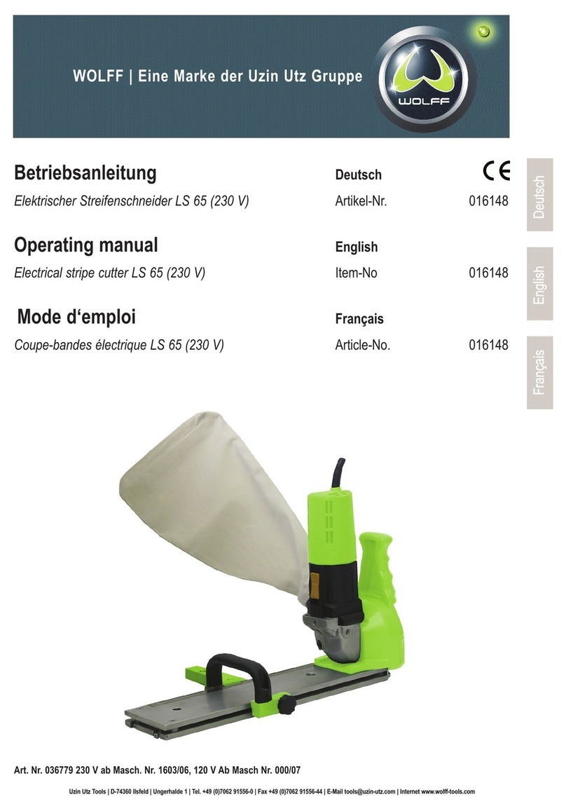 WOLFF LS 65 User manual WOLFF LS 65 User manual