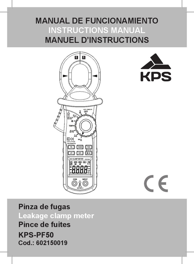 KPS KPS-PF50 User manual