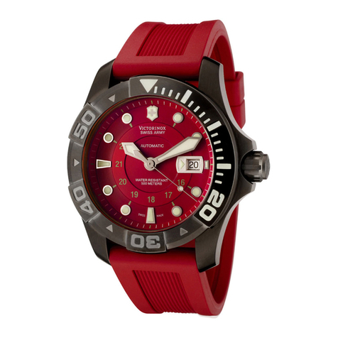 Victorinox Dive Master Mecha Installation guide Victorinox Dive Master Mecha Installation guide