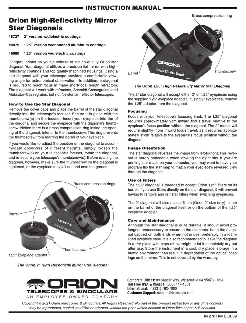 Orion 8727 instruction manual