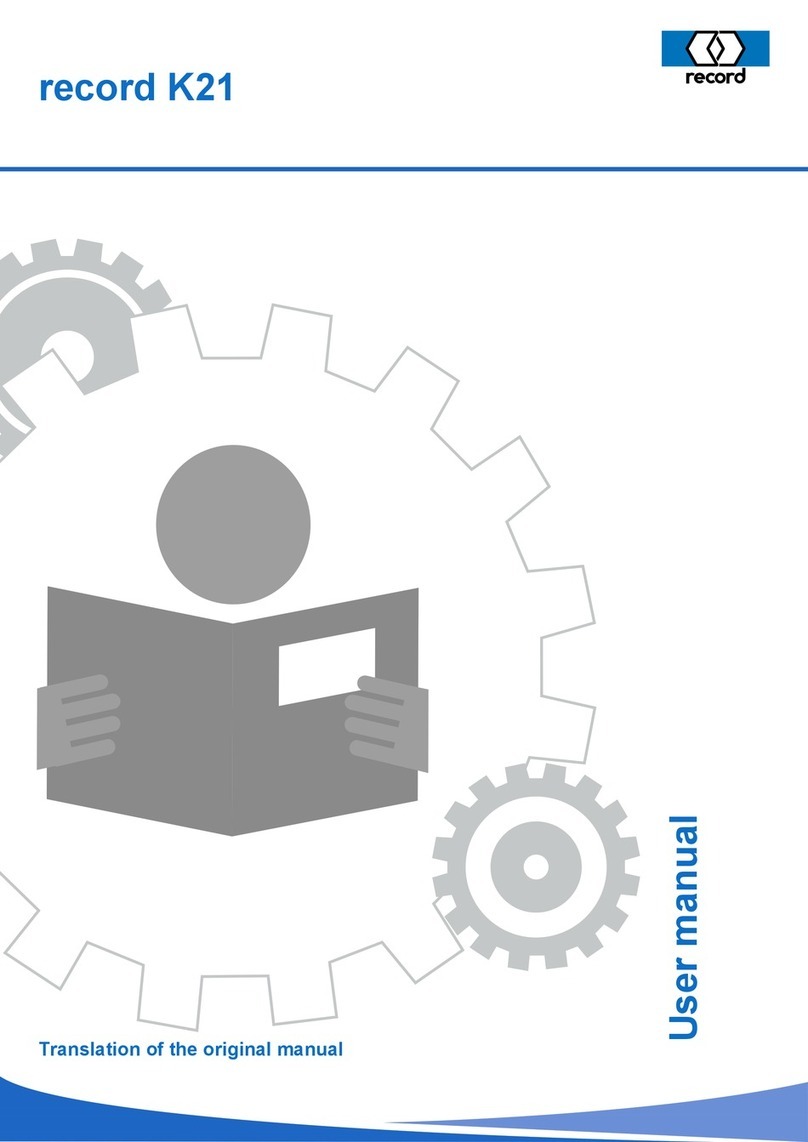 Record K21 User manual