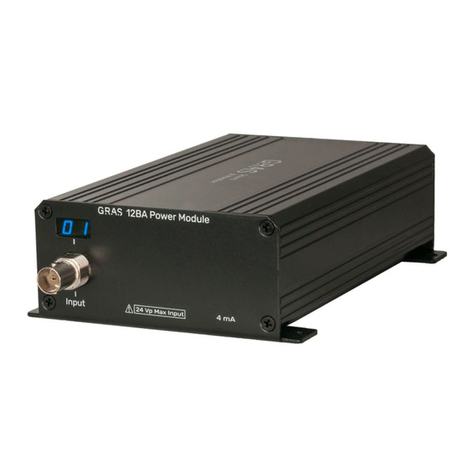 GRAS 12BA User manual