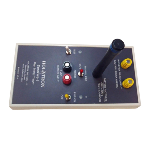 HOLATRON SYSTEMS SureFire-1 Operating manual