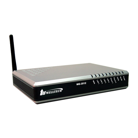 WELLTECH WellGate 3512 Technical manual
