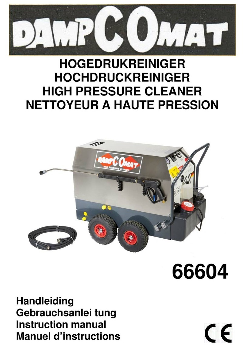 Dampcomat HWO 1200 SUPER instruction manual Dampcomat HWO 1200 SUPER instruction manual