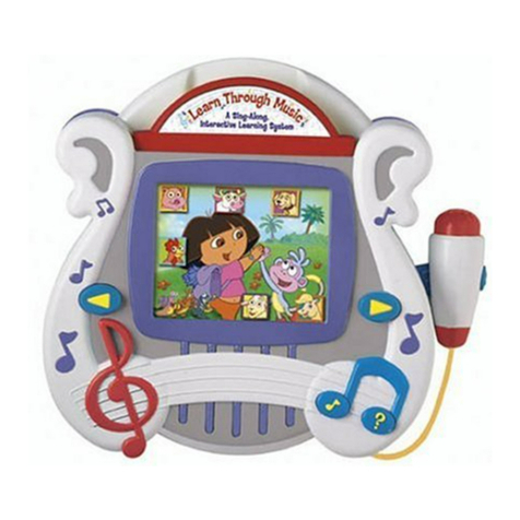 Fisher-Price Learn Through Music instruction sheet Fisher-Price Learn Through Music instruction sheet