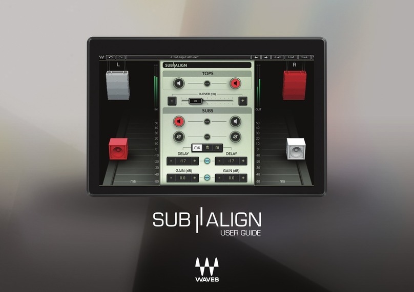 Waves SUB Align User manual Waves SUB Align User manual