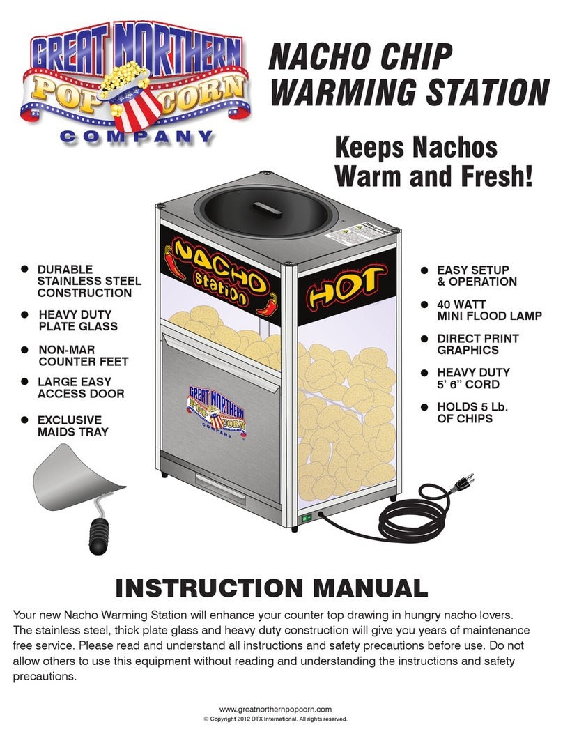 Great Northern Popcorn GNP instruction manual Great Northern Popcorn GNP instruction manual