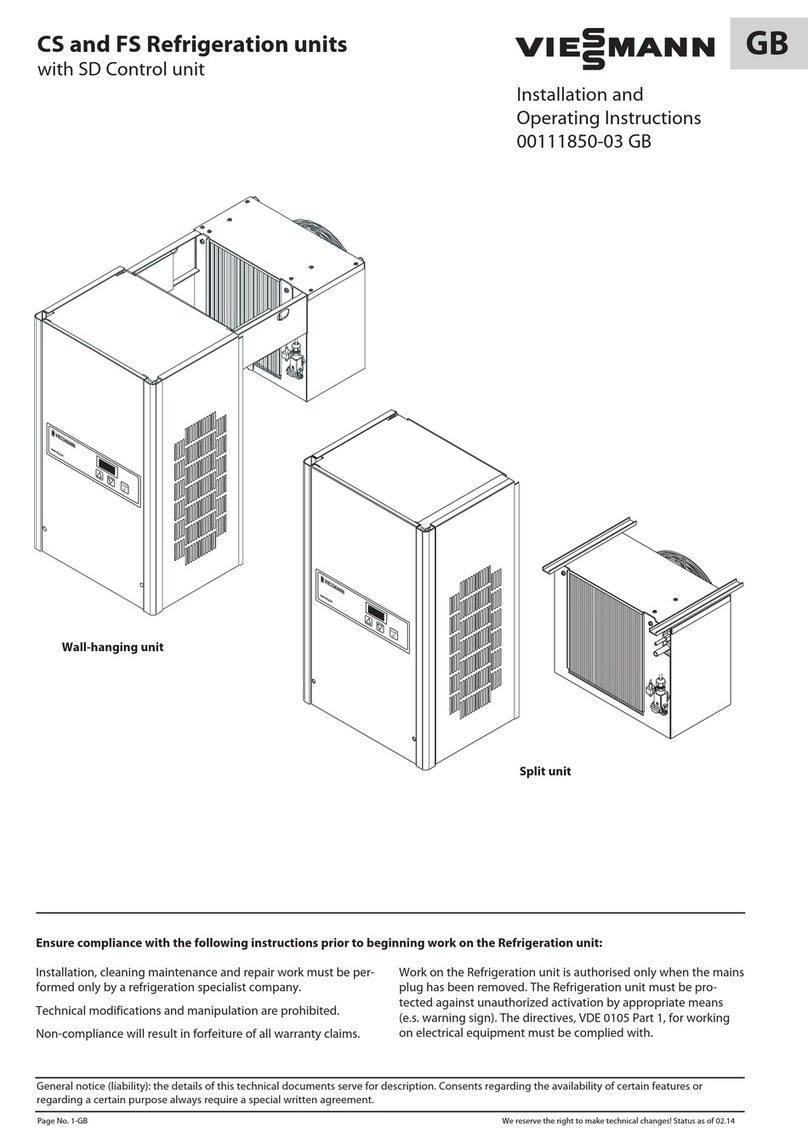 Viessmann CS Installation and operating instructions
