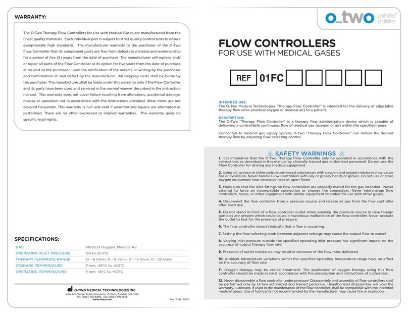 O-Two 01FC quick start guide