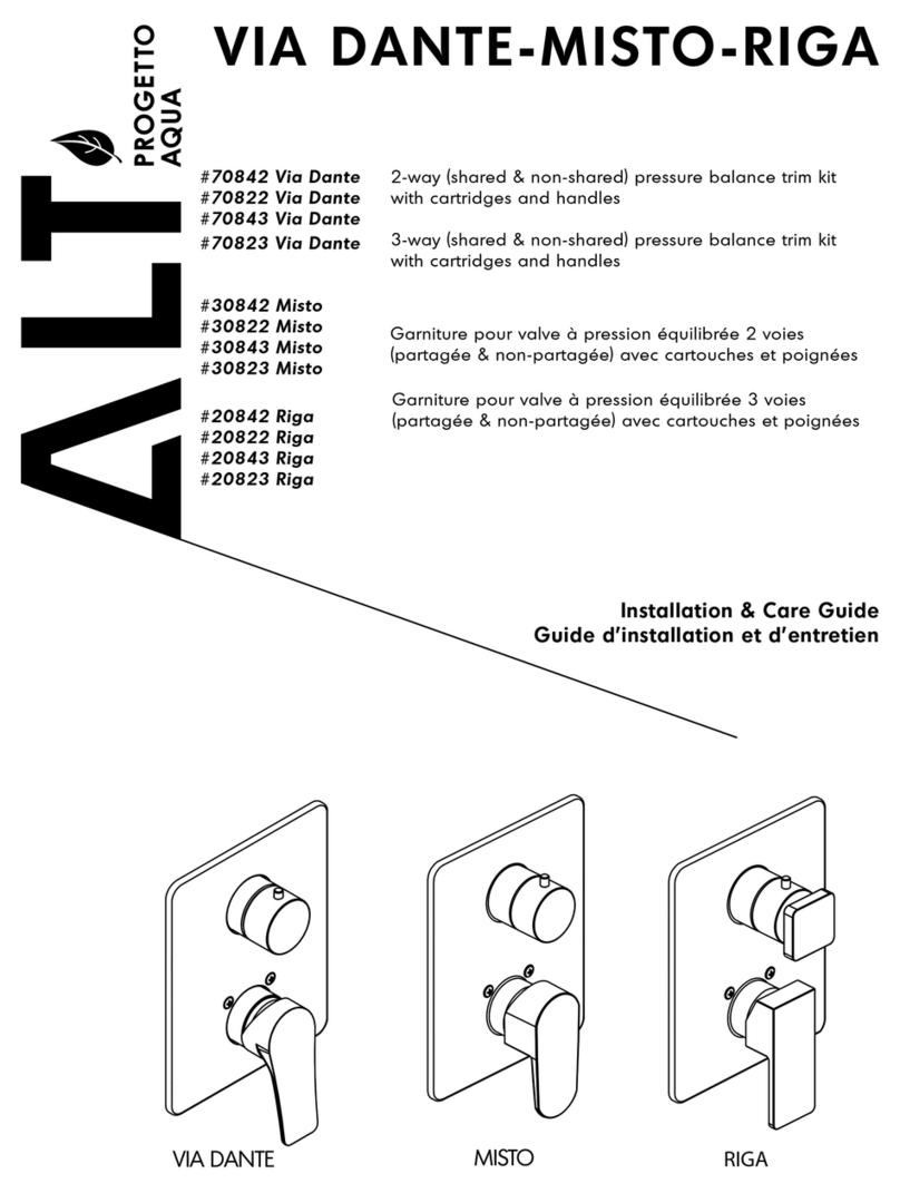 ALT Via Dante Series User manual