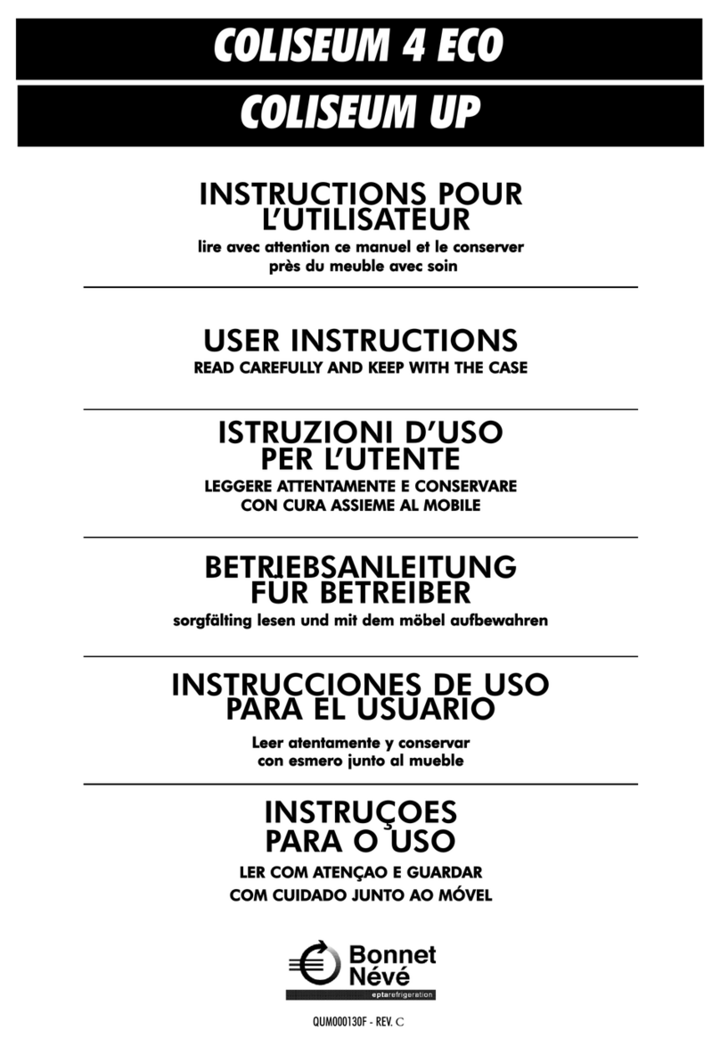 Bonnet Neve COLISEUM 4 ECO User instructions