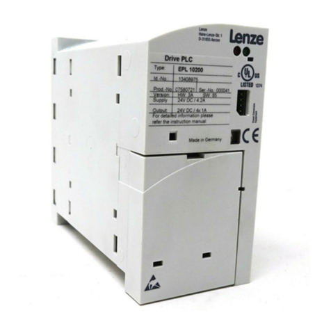Lenze EPL 10200-EI Mounting instructions