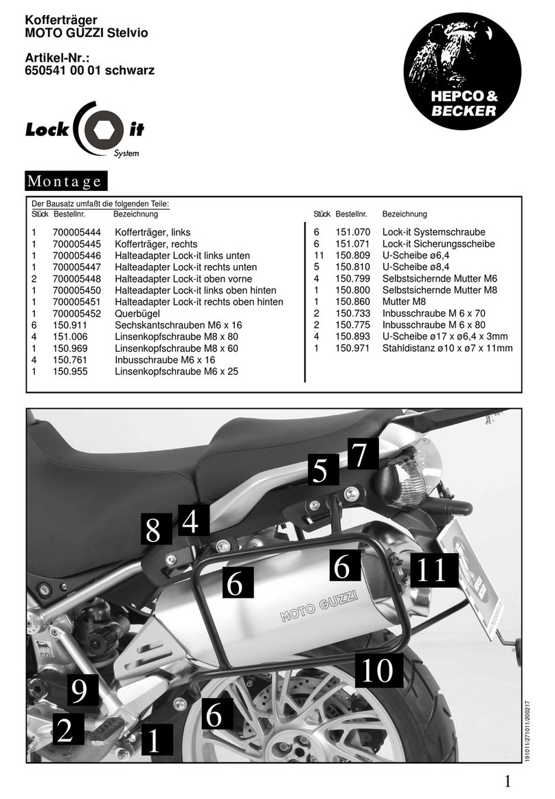 hepco & becker 650541 00 01 User manual hepco & becker 650541 00 01 User manual