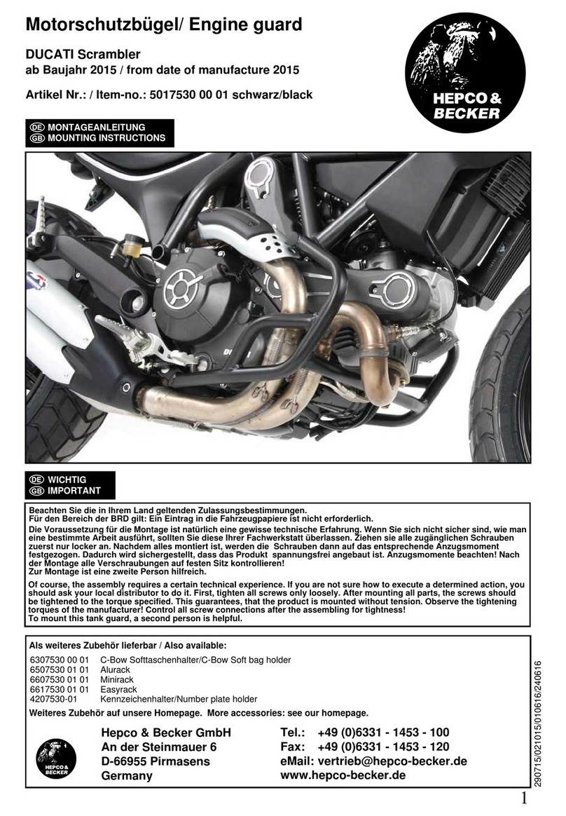 hepco & becker 5017530 00 01 User manual