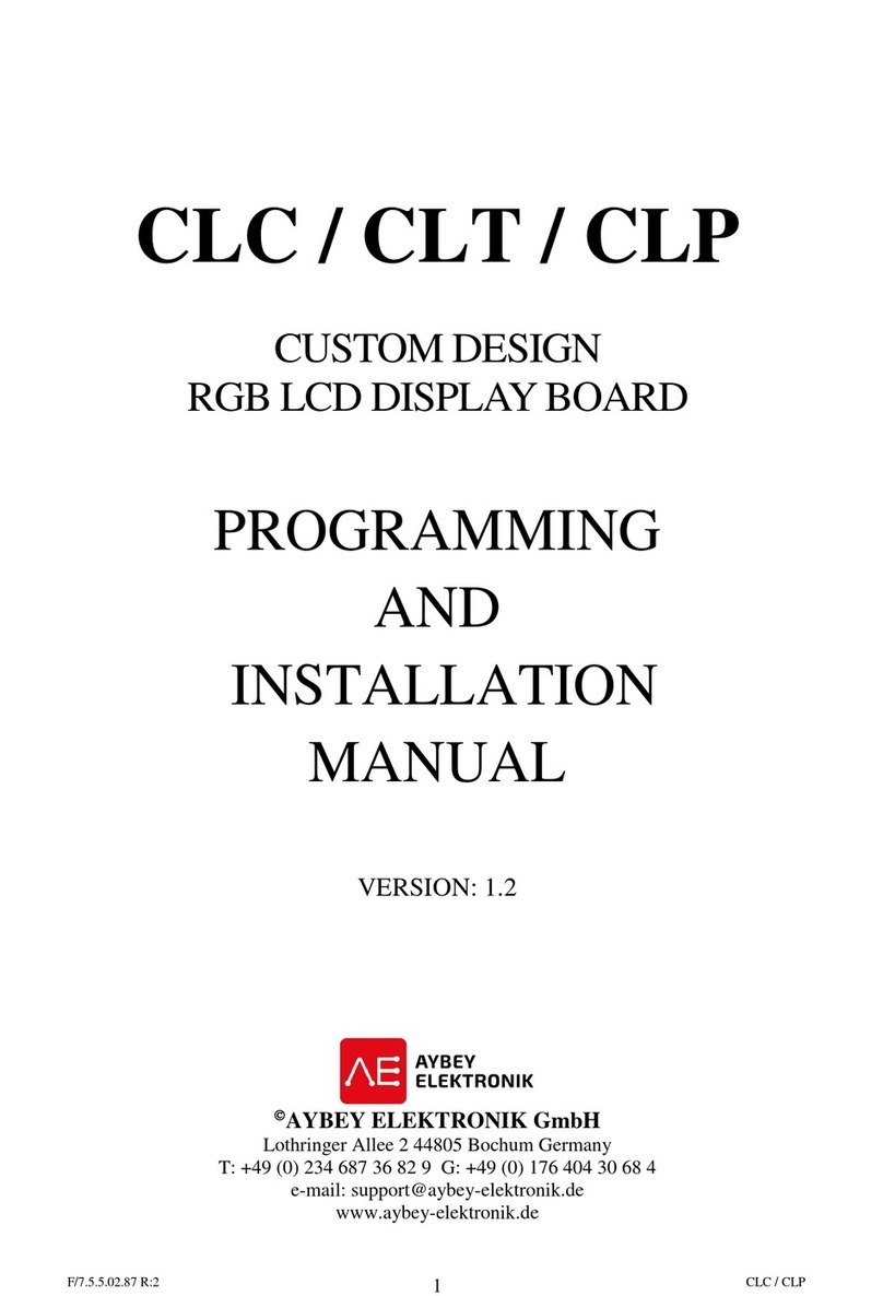 Aybey Elektronik CLC User manual
