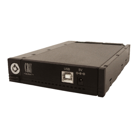 CRU Dataport DataPort 25 Enhanced Carrier User manual