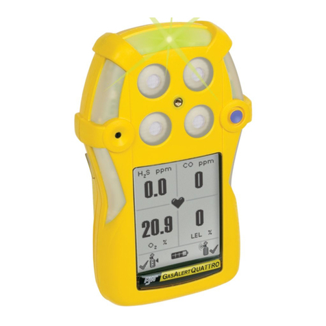 Honeywell BW Technologies GasAlertQuattro 1 user manual