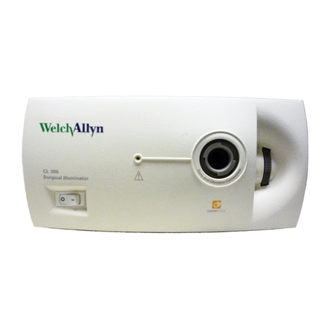 Welch Allyn CL 300 Service manual