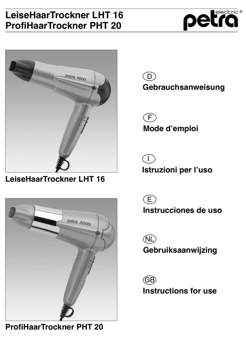 Petra electric LHT 16 Instructions for use