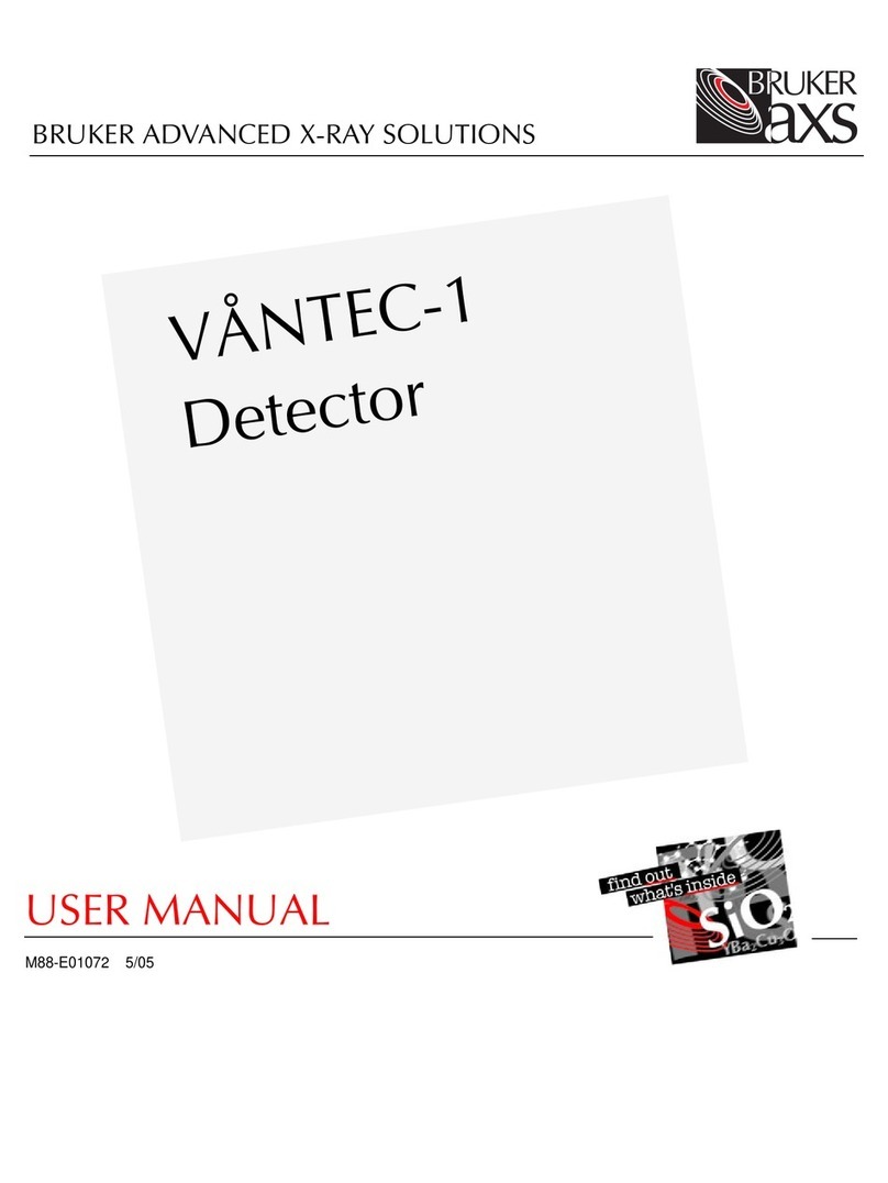 Bruker VANTEC-1 user manual