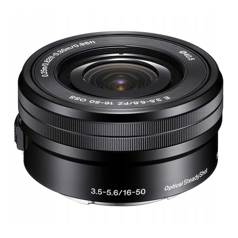 Sony E 3.5-5.6/PZ 16-50 OSS Service manual