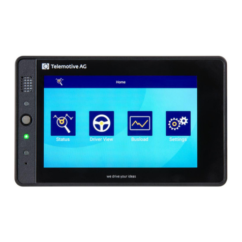 Telemotive AG Remote Control Touch user guide