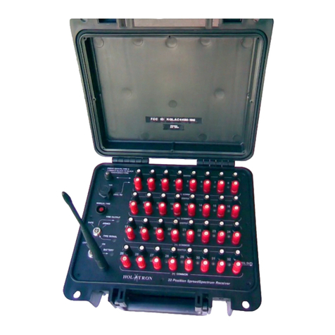 HOLATRON SYSTEMS SPREAD SPECTRUM 12V Operation & maintenance guide