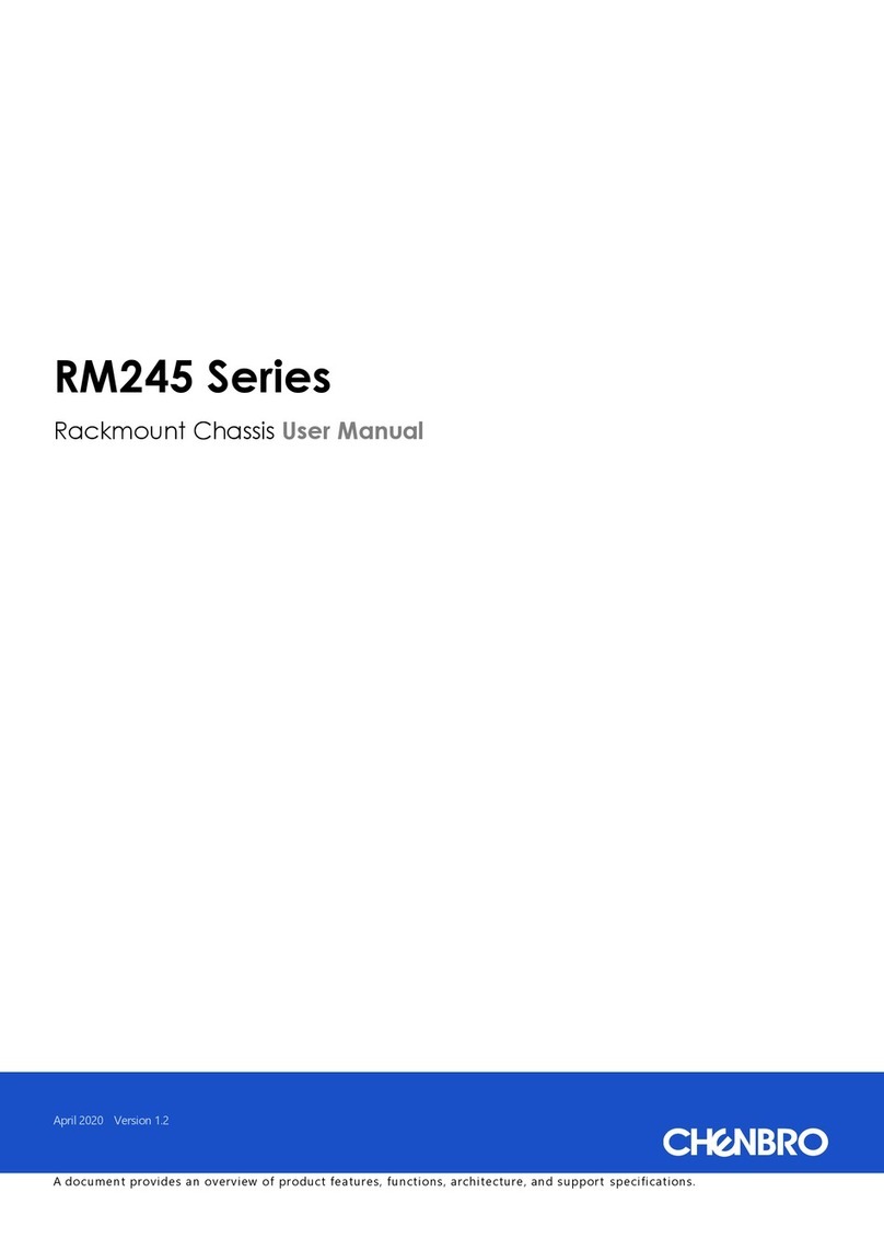 Chenbro RM245 Series user manual