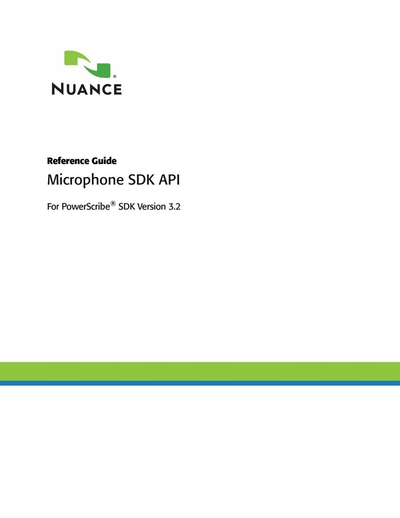 NUANCE PowerScribe SDK API reference guide